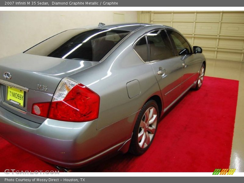 Diamond Graphite Metallic / Graphite 2007 Infiniti M 35 Sedan