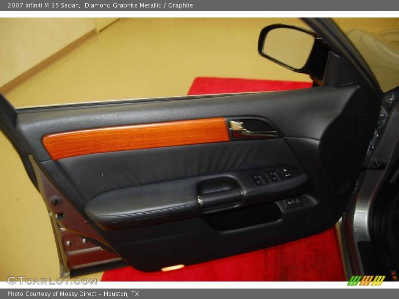 Diamond Graphite Metallic / Graphite 2007 Infiniti M 35 Sedan