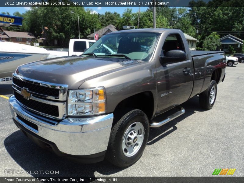 Mocha Steel Metallic / Dark Titanium 2012 Chevrolet Silverado 2500HD LS Regular Cab 4x4