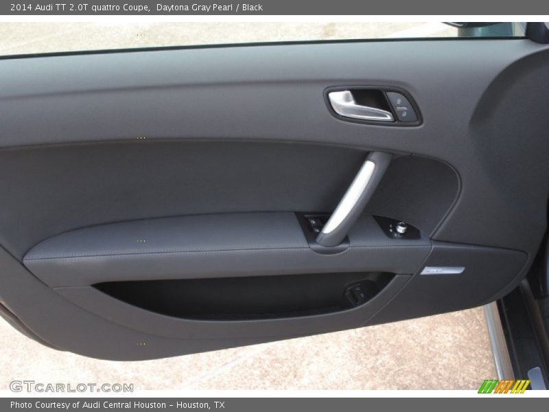 Daytona Gray Pearl / Black 2014 Audi TT 2.0T quattro Coupe