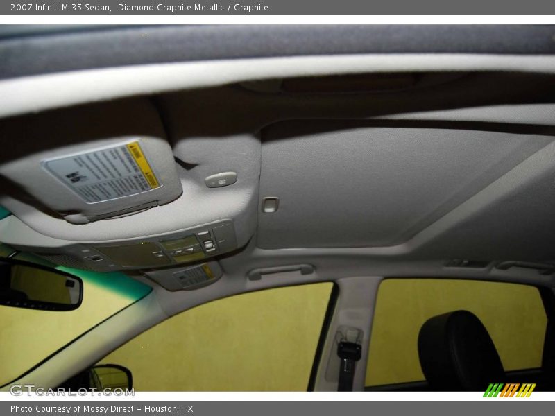 Diamond Graphite Metallic / Graphite 2007 Infiniti M 35 Sedan