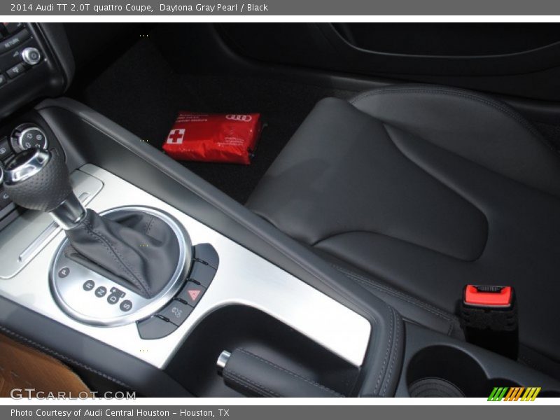 Daytona Gray Pearl / Black 2014 Audi TT 2.0T quattro Coupe