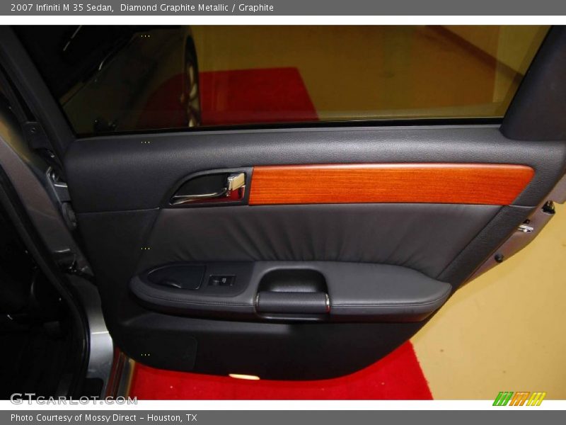 Diamond Graphite Metallic / Graphite 2007 Infiniti M 35 Sedan