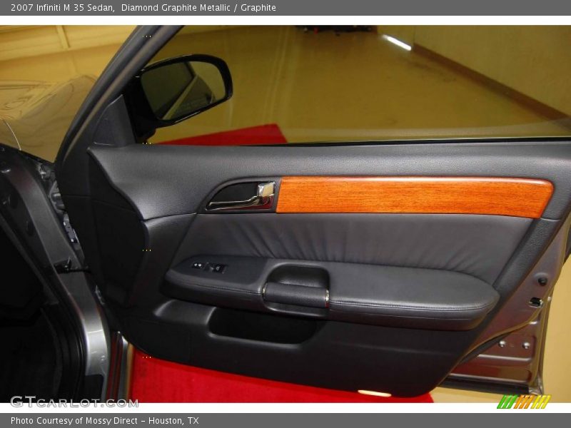 Diamond Graphite Metallic / Graphite 2007 Infiniti M 35 Sedan