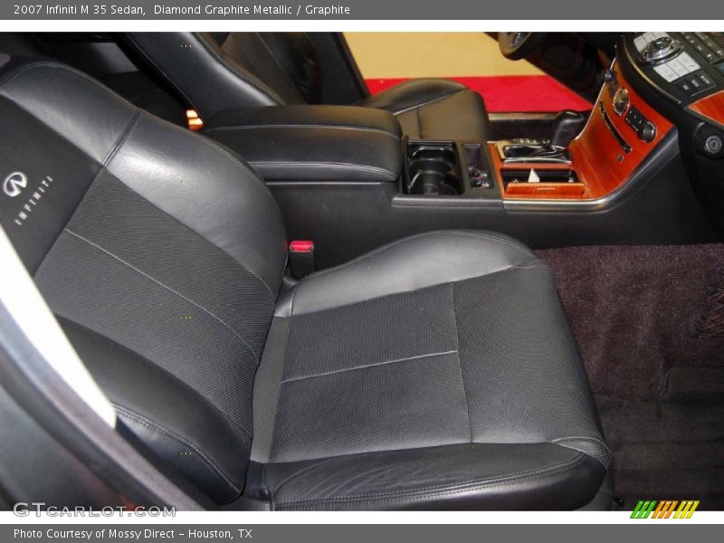 Diamond Graphite Metallic / Graphite 2007 Infiniti M 35 Sedan