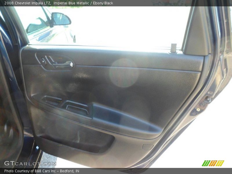Imperial Blue Metallic / Ebony Black 2008 Chevrolet Impala LTZ