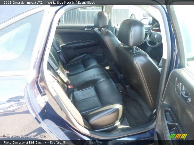 Imperial Blue Metallic / Ebony Black 2008 Chevrolet Impala LTZ