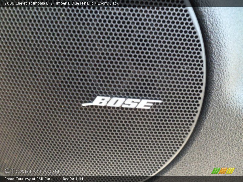 Imperial Blue Metallic / Ebony Black 2008 Chevrolet Impala LTZ
