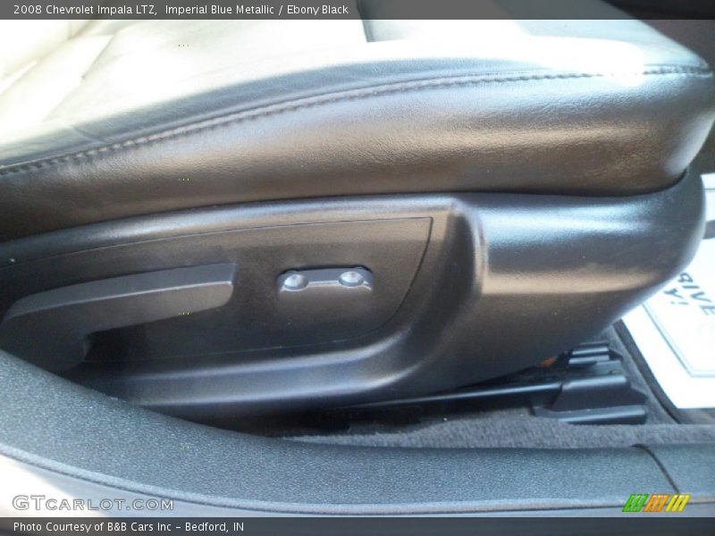 Imperial Blue Metallic / Ebony Black 2008 Chevrolet Impala LTZ