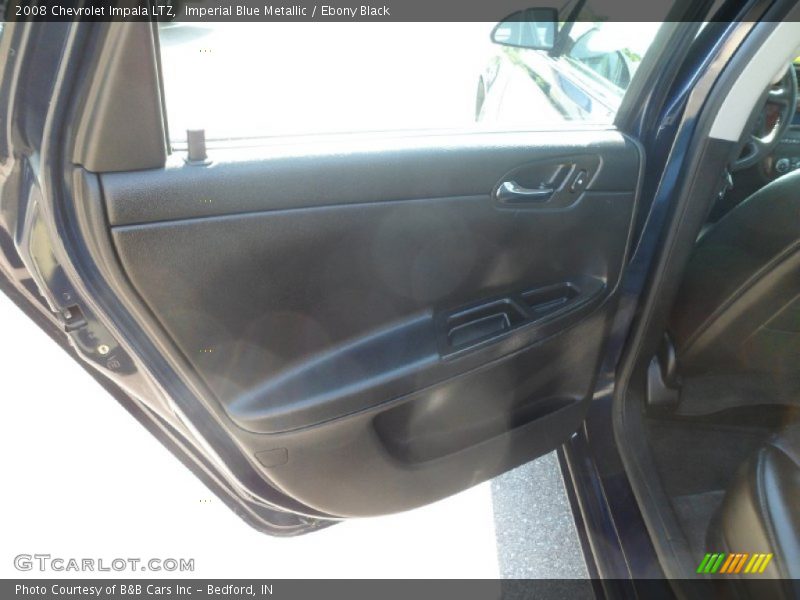 Imperial Blue Metallic / Ebony Black 2008 Chevrolet Impala LTZ