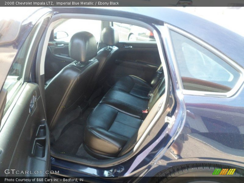 Imperial Blue Metallic / Ebony Black 2008 Chevrolet Impala LTZ
