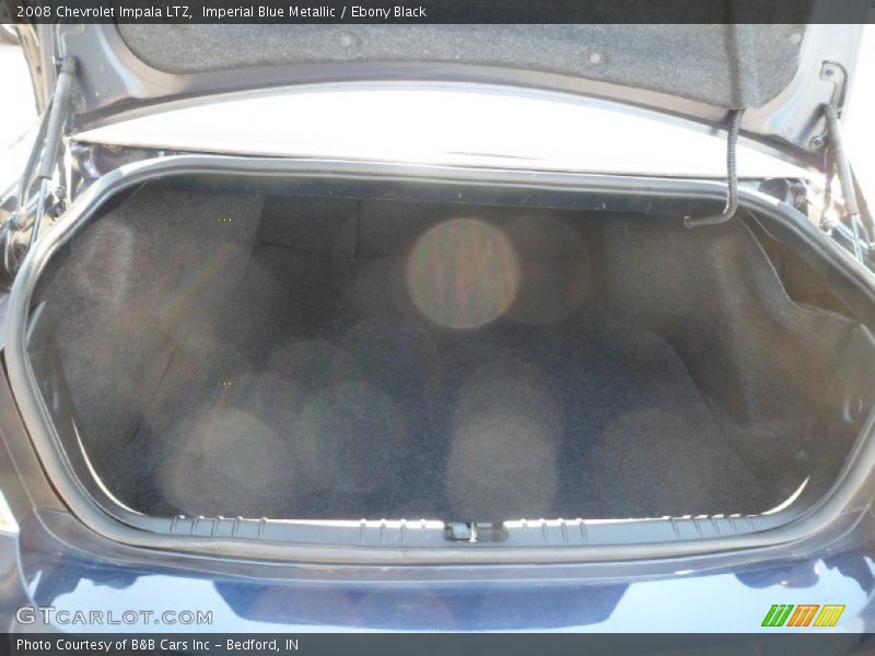 Imperial Blue Metallic / Ebony Black 2008 Chevrolet Impala LTZ