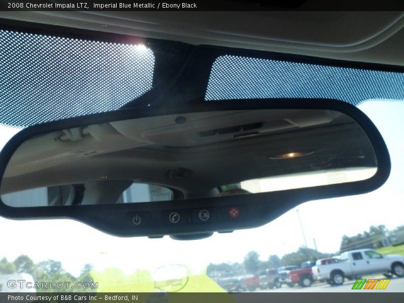 Imperial Blue Metallic / Ebony Black 2008 Chevrolet Impala LTZ