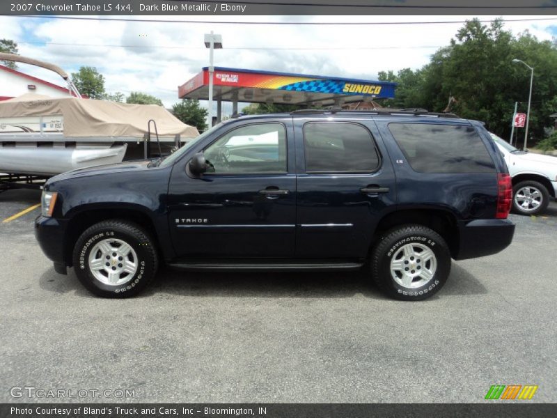Dark Blue Metallic / Ebony 2007 Chevrolet Tahoe LS 4x4