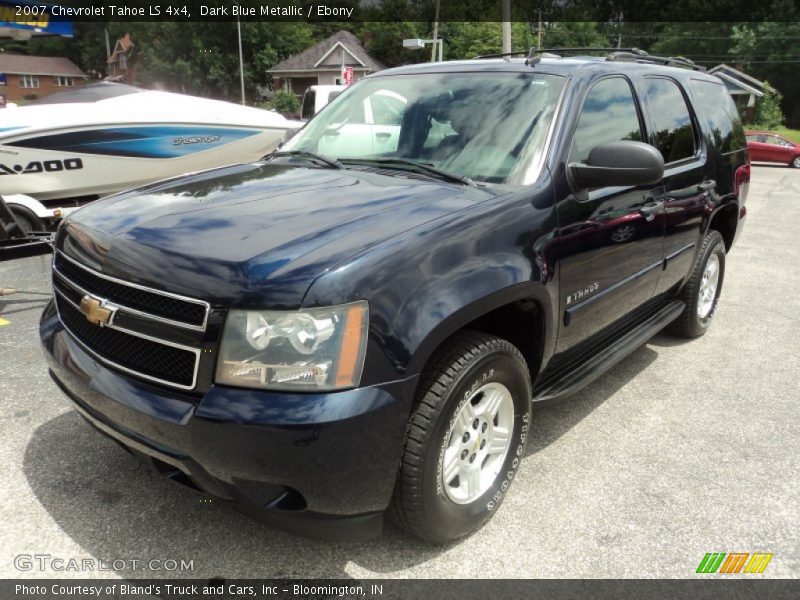 Dark Blue Metallic / Ebony 2007 Chevrolet Tahoe LS 4x4