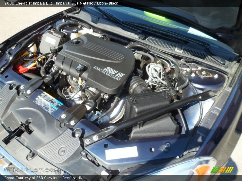 Imperial Blue Metallic / Ebony Black 2008 Chevrolet Impala LTZ