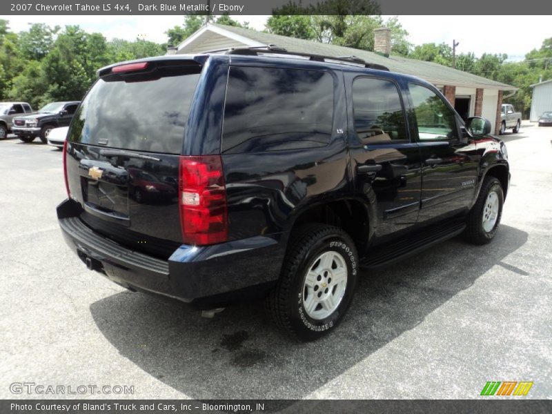 Dark Blue Metallic / Ebony 2007 Chevrolet Tahoe LS 4x4
