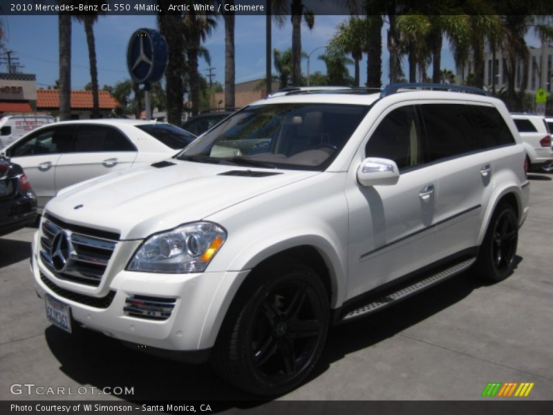 Arctic White / Cashmere 2010 Mercedes-Benz GL 550 4Matic