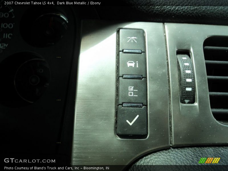 Dark Blue Metallic / Ebony 2007 Chevrolet Tahoe LS 4x4