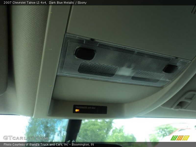 Dark Blue Metallic / Ebony 2007 Chevrolet Tahoe LS 4x4