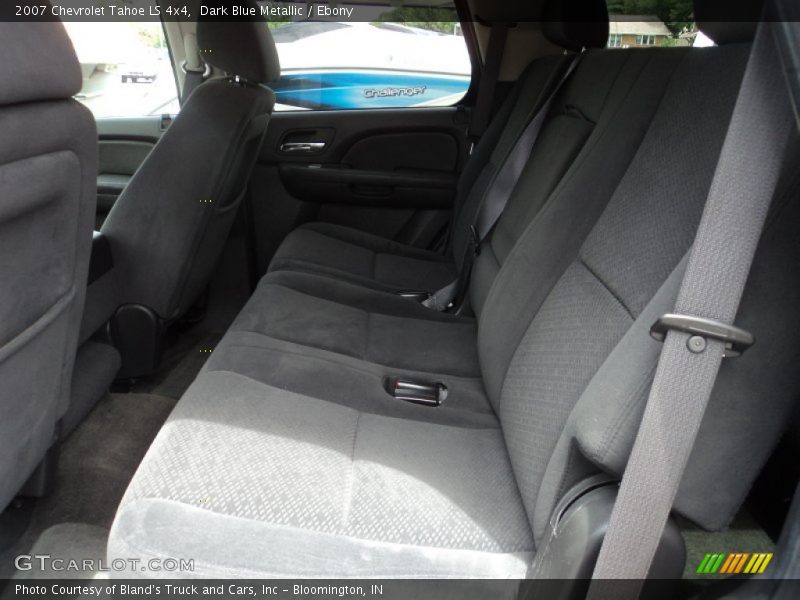 Dark Blue Metallic / Ebony 2007 Chevrolet Tahoe LS 4x4