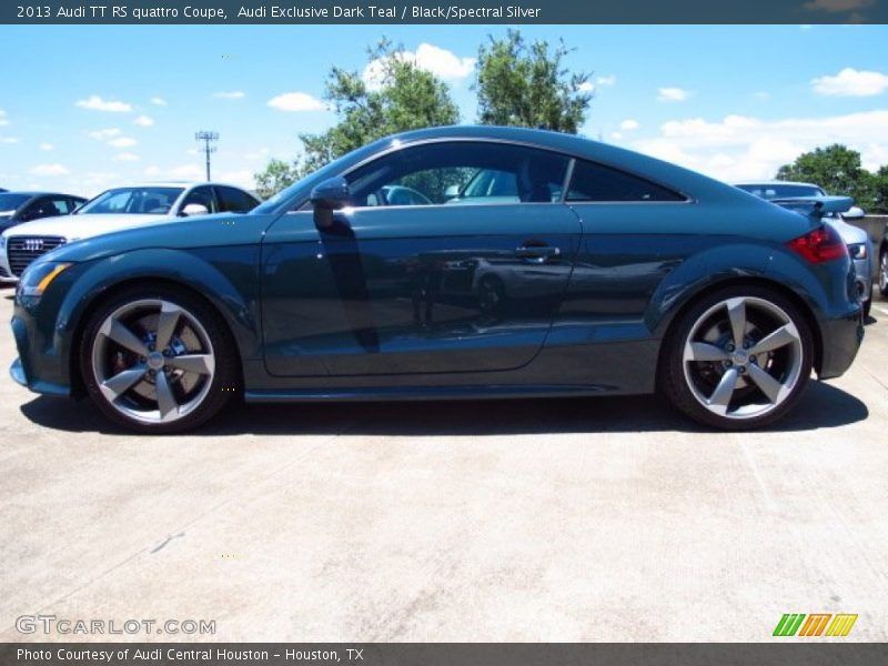  2013 TT RS quattro Coupe Audi Exclusive Dark Teal
