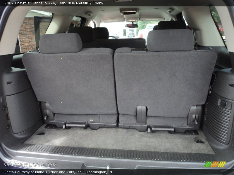 Dark Blue Metallic / Ebony 2007 Chevrolet Tahoe LS 4x4