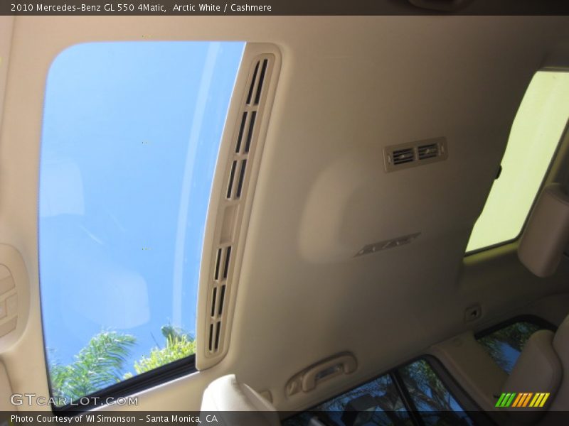 Arctic White / Cashmere 2010 Mercedes-Benz GL 550 4Matic