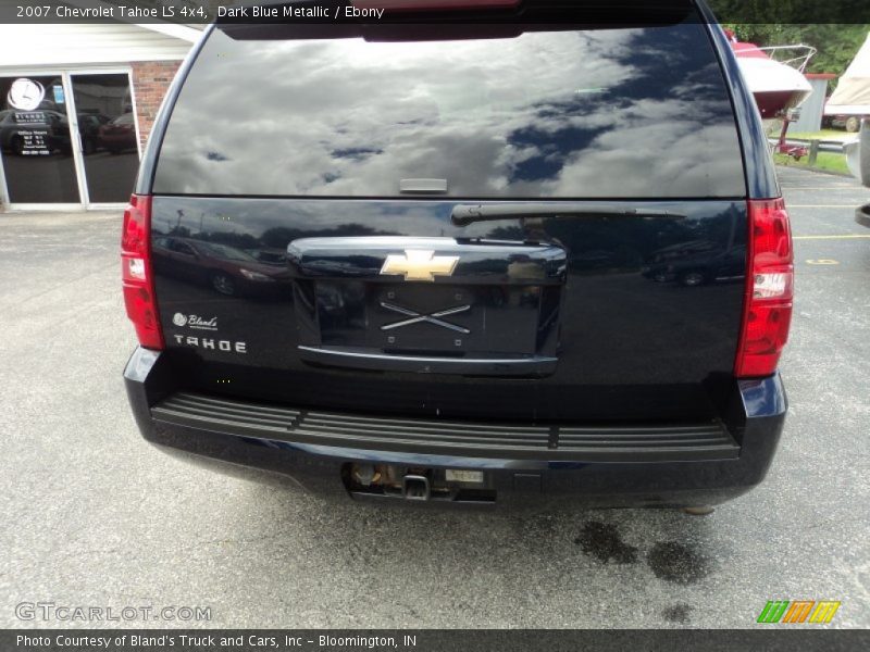 Dark Blue Metallic / Ebony 2007 Chevrolet Tahoe LS 4x4