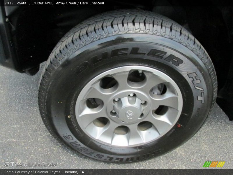 Army Green / Dark Charcoal 2012 Toyota FJ Cruiser 4WD