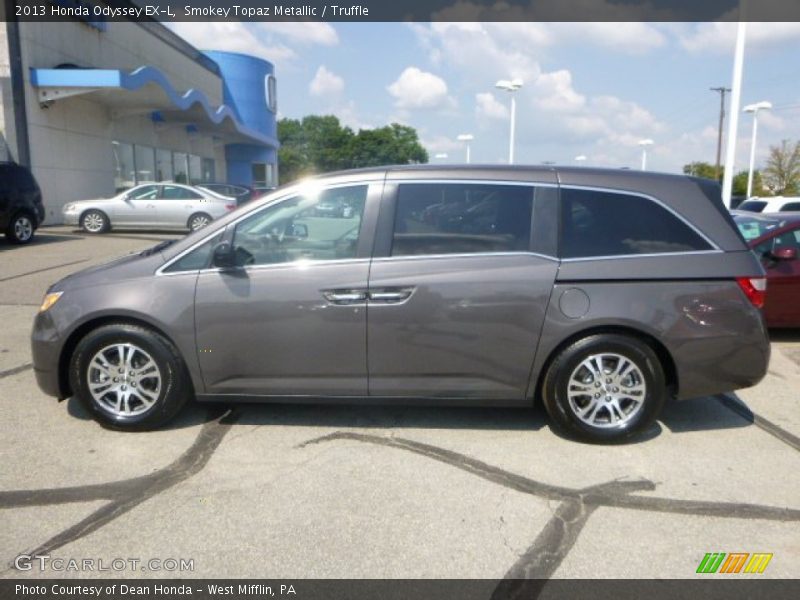 Smokey Topaz Metallic / Truffle 2013 Honda Odyssey EX-L