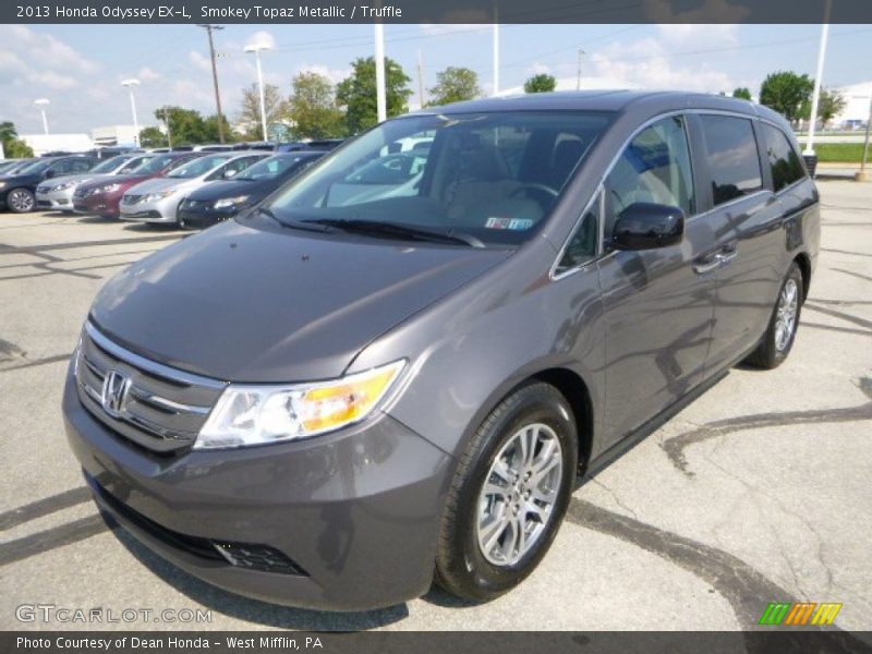 Smokey Topaz Metallic / Truffle 2013 Honda Odyssey EX-L