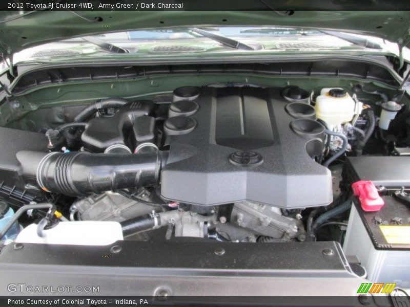 Army Green / Dark Charcoal 2012 Toyota FJ Cruiser 4WD