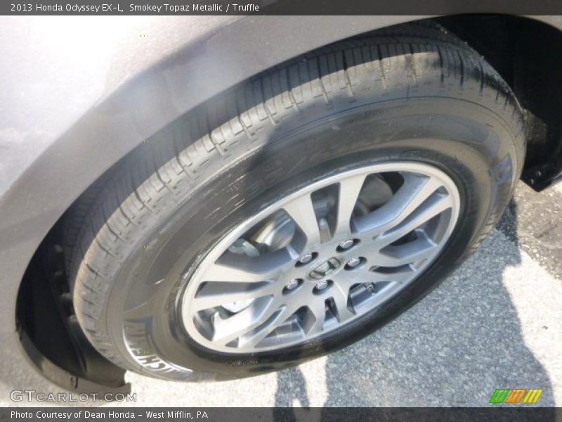 Smokey Topaz Metallic / Truffle 2013 Honda Odyssey EX-L