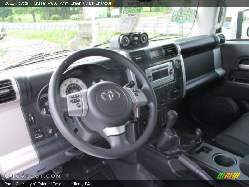 Army Green / Dark Charcoal 2012 Toyota FJ Cruiser 4WD
