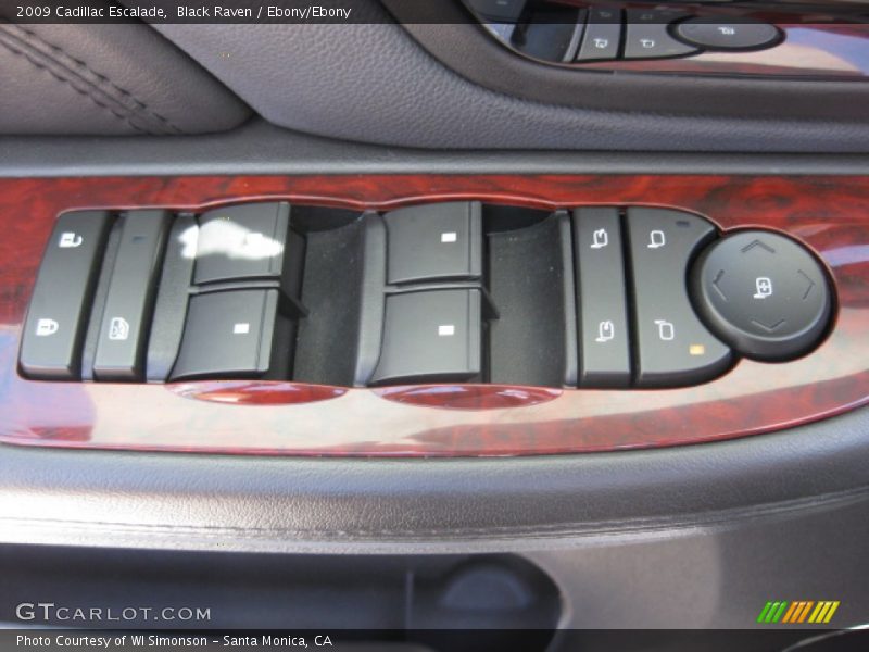 Black Raven / Ebony/Ebony 2009 Cadillac Escalade