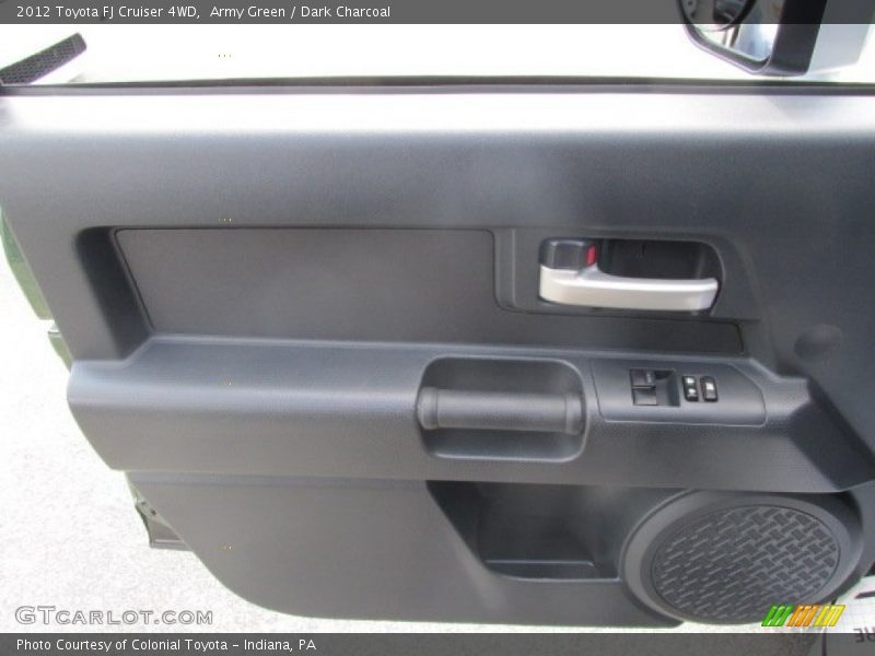 Army Green / Dark Charcoal 2012 Toyota FJ Cruiser 4WD