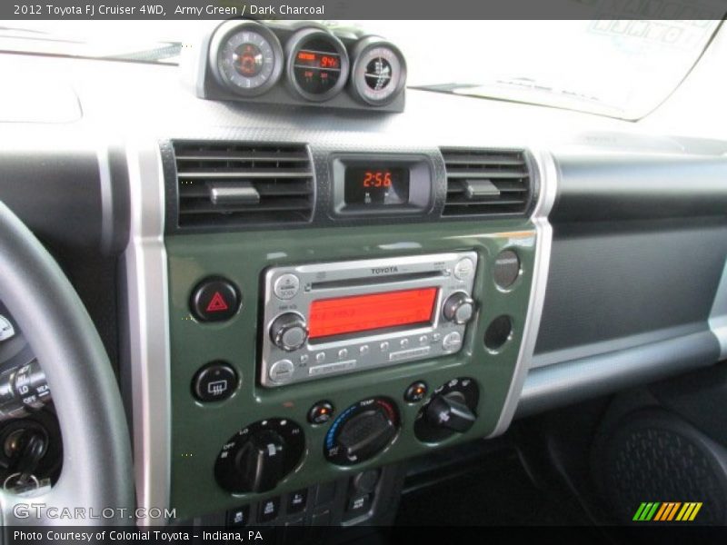 Army Green / Dark Charcoal 2012 Toyota FJ Cruiser 4WD
