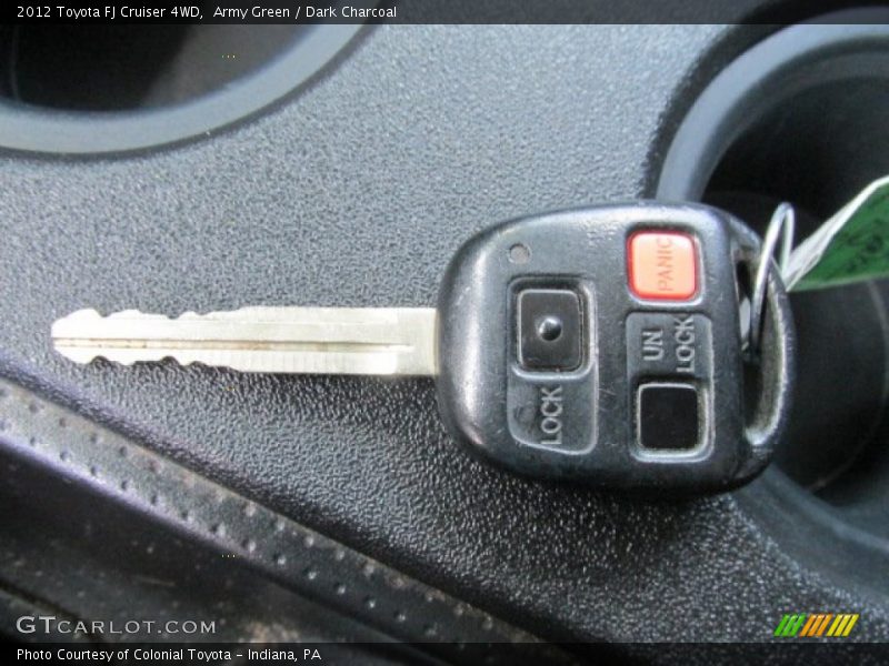 Army Green / Dark Charcoal 2012 Toyota FJ Cruiser 4WD