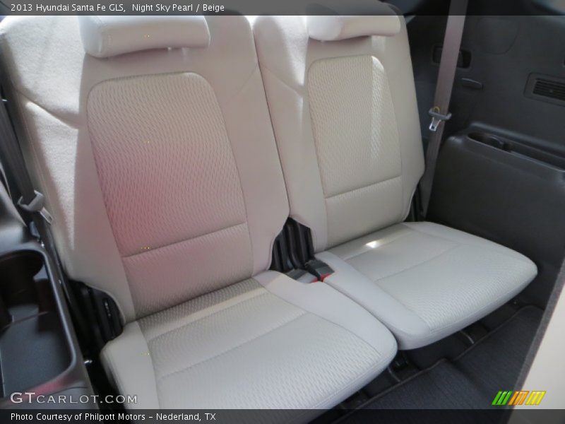 Night Sky Pearl / Beige 2013 Hyundai Santa Fe GLS