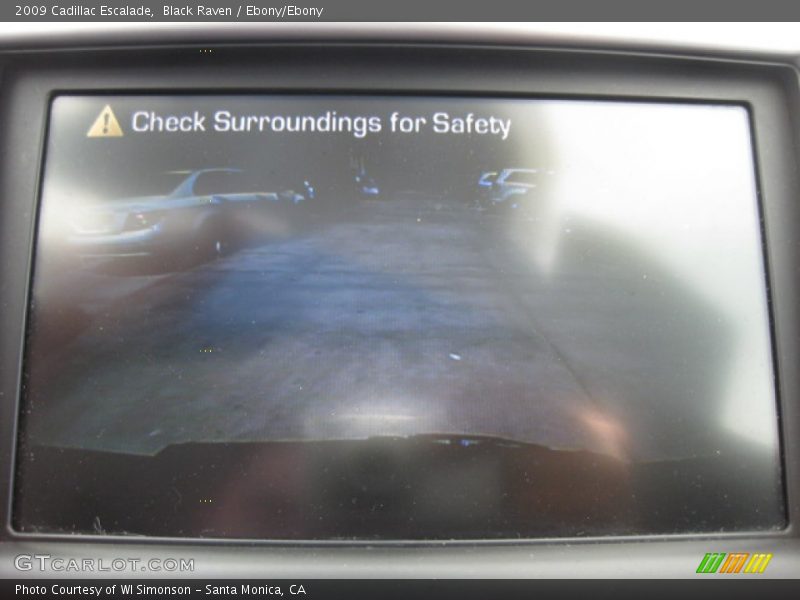 Black Raven / Ebony/Ebony 2009 Cadillac Escalade
