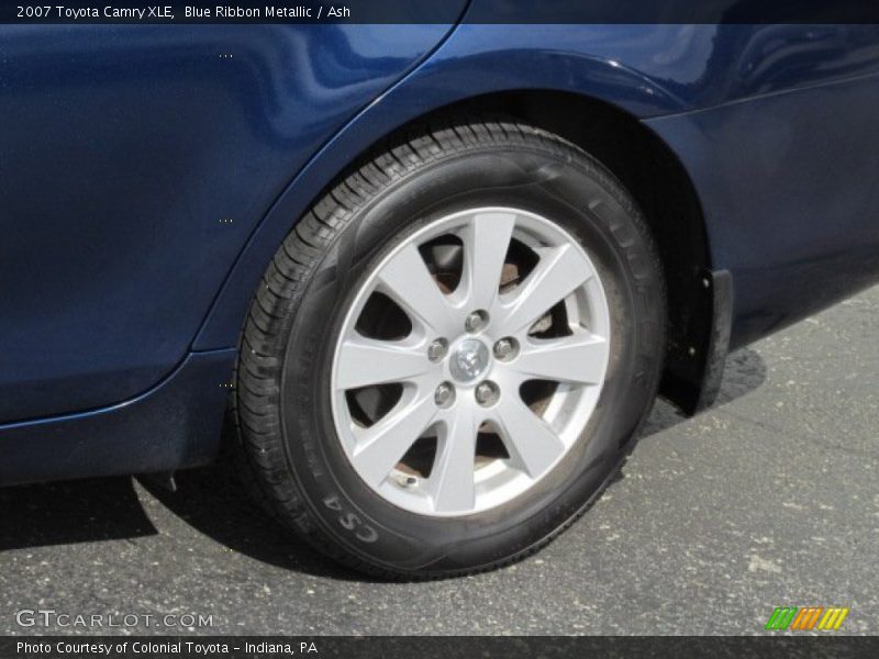 Blue Ribbon Metallic / Ash 2007 Toyota Camry XLE