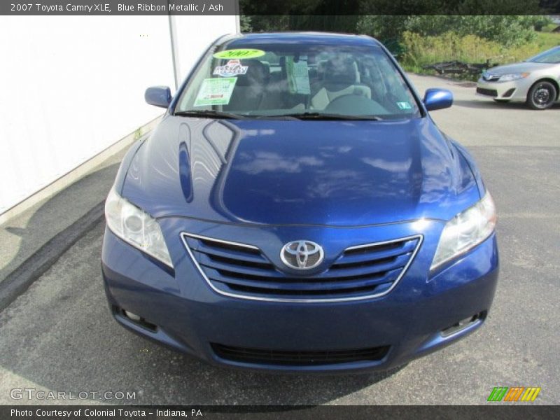Blue Ribbon Metallic / Ash 2007 Toyota Camry XLE