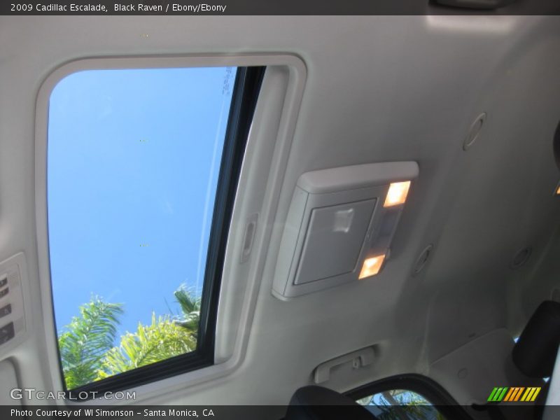 Black Raven / Ebony/Ebony 2009 Cadillac Escalade