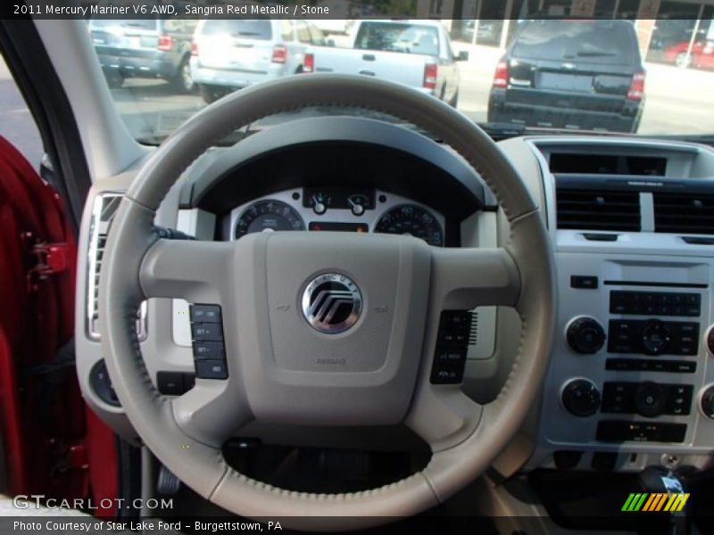 2011 Mariner V6 AWD Steering Wheel