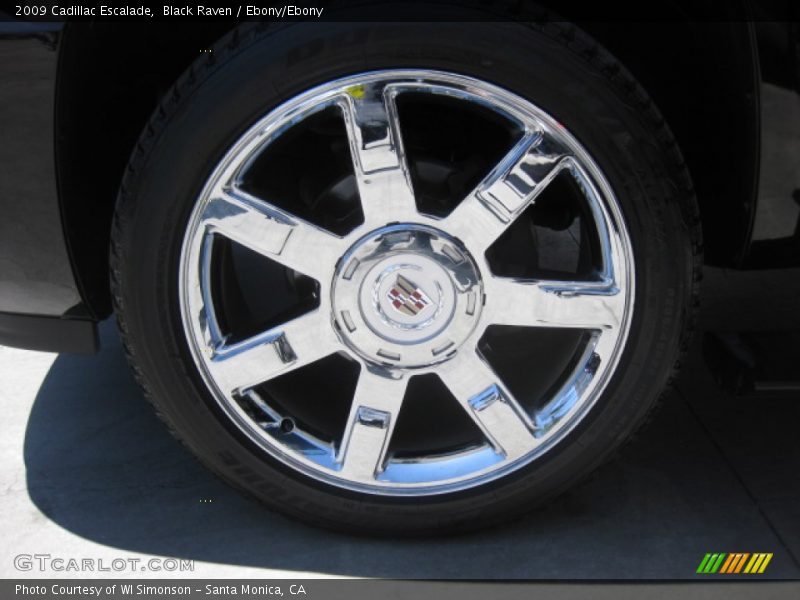Black Raven / Ebony/Ebony 2009 Cadillac Escalade