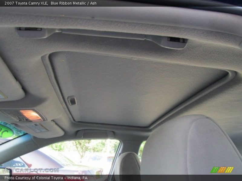 Blue Ribbon Metallic / Ash 2007 Toyota Camry XLE