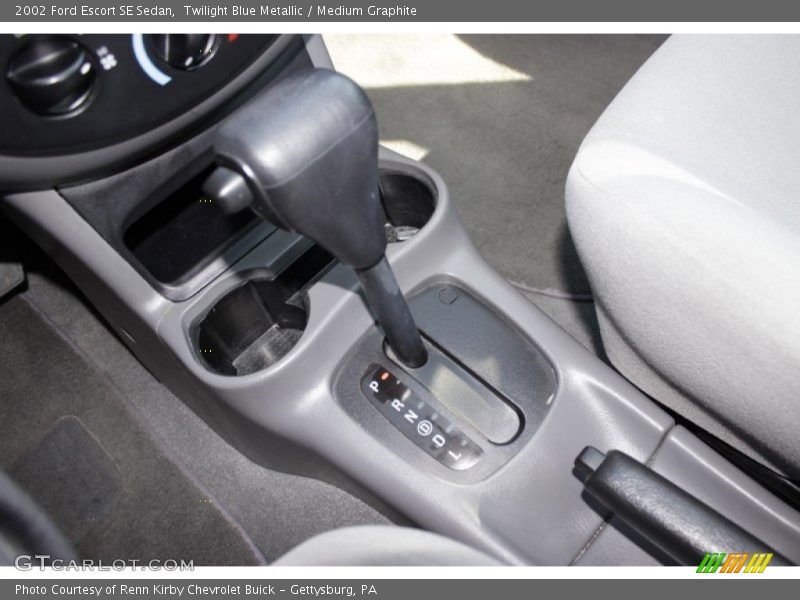 Twilight Blue Metallic / Medium Graphite 2002 Ford Escort SE Sedan