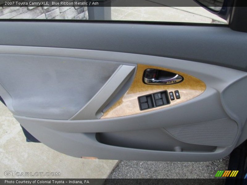 Blue Ribbon Metallic / Ash 2007 Toyota Camry XLE