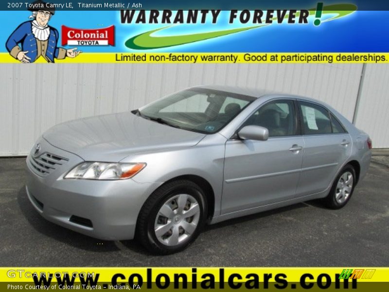 Titanium Metallic / Ash 2007 Toyota Camry LE